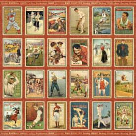 Двусторонняя скрапбумага Champion 30x30 от Graphic 45