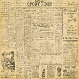 Двосторонній скраппапір Newsworthy 30x30 від Graphic 45