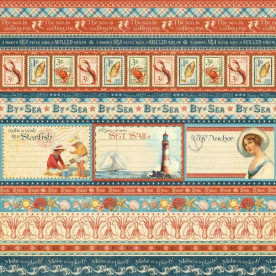 Двосторонній скраппапір Splash 30x30 від Graphic 45