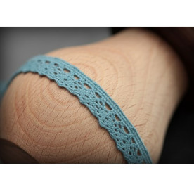 Мереживна тасьма блакитна 1,1 см 2 м від Scrapberry's