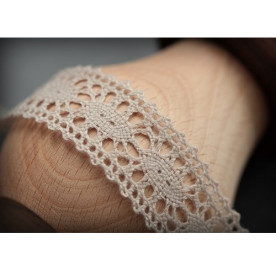 Кружевная тесьма коричневая 2,3 см 2 м от Scrapberry's