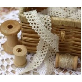 Мереживна тасьма біла п / е 1,7 см 2 м від Scrapberry's