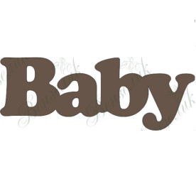 Чипборд  "Baby" 18x49 мм от Вензелик