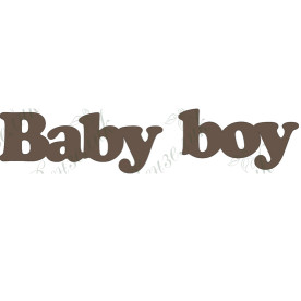 Чіпборд "Baby boy" 19x89 мм