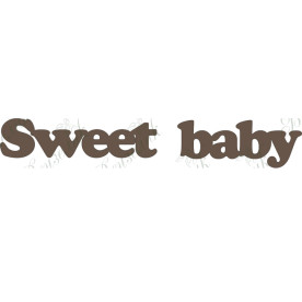 Чіпборд "Sweet baby" 18x115 мм від Вензелік