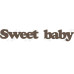 Чипборд  "Sweet baby" 18x115 мм от Вензелик