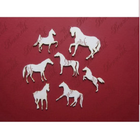 Чіпборд "7 коней" 120x140 мм