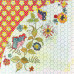 Двосторонній папір для скрапбукінгу June Bug - Broken China 30х30 см від BasicGrey