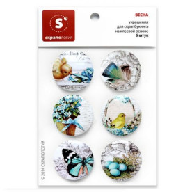 Набор топсов "Весна", 6 штук