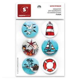Набір ТОПС "Шум прибою", 6 штук