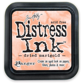 Краска для штампинга Distress Pad - Dried Marigold от Tim Holtz