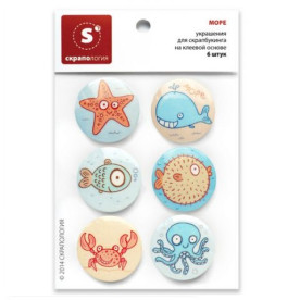 Набір ТОПС "Море", 6 штук