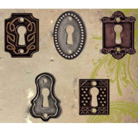 Набор замочных скважин Keyholes от Tim Holtz