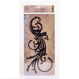 Маска-трафарет на клеевой основе Flourish от Tim Holtz, 30 см