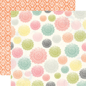 Двосторонній папір Delightful Doilies 30х30 см від Echo Park