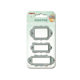 Набор "Забава" окрашенных металлических рамочек от ScrapBerry's