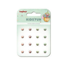 Набір брадс з 16 шт "Kids`fun" від ScrapBerry's
