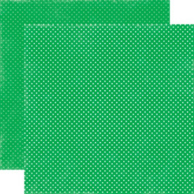 Двусторонняя бумага Grass Tiny Dots 30х30 см от Echo Park 