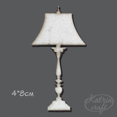 Чіпборд Лампа 4x8см від Katrin Craft