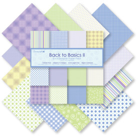 Набір паперу Back to Basics II 15x15 24 листа від Dovecraft