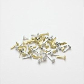 Набір брадс Кремові, 50 шт, 6 мм від Scrapberry's