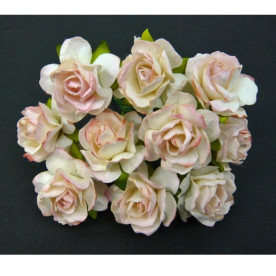 Набор 5 диких розочек розового цвета, 30 мм