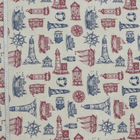 Лонета Байрон, размер 50х70 см, хлопок 50%, плотность 190