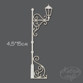 Чіпборд Ліхтар №2 маленький 4,5x15см від Katrin Craft