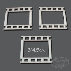 Чіпборд Кадр №2 5x4,5см 2 елементи від Katrin Craft