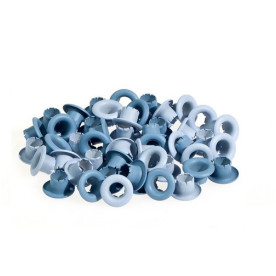 Набор люверсов Голубые, 50 шт, 4.8 мм от Scrapberry's
