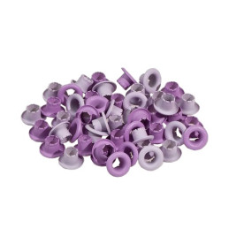 Набор люверсов Лиловые, 50 шт, 4.8 мм от Scrapberry's