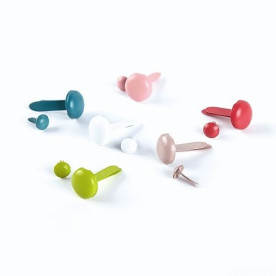 Набір брадс для скрапбукінгу Olivia - Painted Brads 180 шт. від BasicGrey