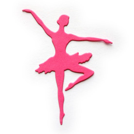 Ножи Ballerina, 1 шт, размер 5.3х6.8 см от Crafty Ann