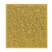 Ножі Small Italic Alphabet Set, 1 шт, розміри букв 0.9см від Crafty Ann