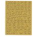 Ножі Small Alphabet Set, 1 шт, розміри 9.9x12.8 см від Crafty Ann
