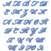 Ножі Large Alphabet Set, 1 шт, розміри 10.8x14.0 см від Crafty Ann