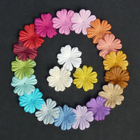 Набір кольорів різних тонів 100 шт. 22 мм з тутової паперу