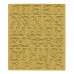 Ножи Large Alphabet Set , 1 шт, размеры 9.9x11.4 см от Crafty Ann