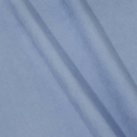 Замша суэт, полиэстер 100%, светлый серо-голубой, 273 г/м2, 35х50 см