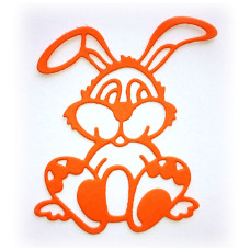 Ножі Funny Bunny, 1 шт, розмір 5.6х6.9 см від Crafty Ann