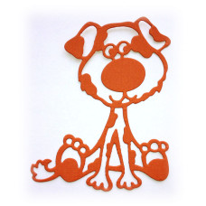Ножі Funny Dog, 1 шт, розмір 7.0х8.9 см від Crafty Ann