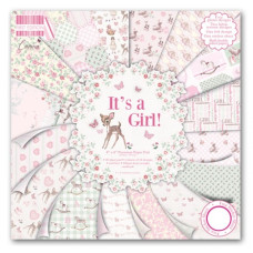 Набор бумаги It’s a Girl 30x30 см, 16 листов First Edition