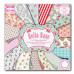 Набір паперу Bella Rose 20x20 см, 16 аркушів First Edition