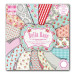 Набір паперу Bella Rose 15x15 см, 16 аркушів від First Edition