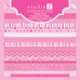 Набір паперу Pink 15x15 см, 15 аркушів від Studio G