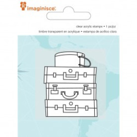 Акриловий штамп Perfect Vacation - Luggage, Imaginisce
