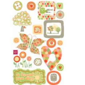 Набір об'ємних наклейок Happy Day від Chatterbox