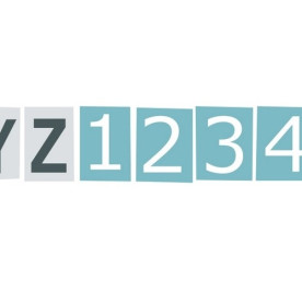 Декоративний паперовий скотч Номери, Scrapberry's "ширина 15 мм, довжина 8 м 