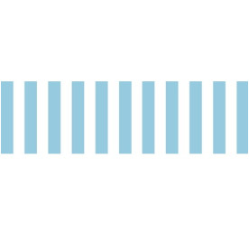 Декоративный бумажный скотч Scrapberry's " Бело-голубые полосы, ширина 15 мм, длина 8 м