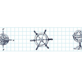 Декоративный бумажный скотч Scrapberry's " Номера, ширина 15 мм, длина 8 м